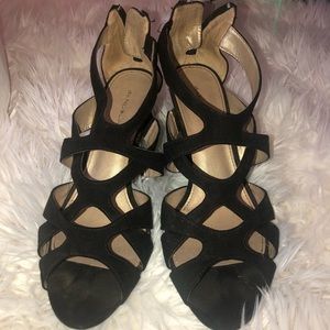 bandolini heeled flats